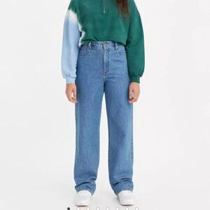 👖Levi’s High Waisted Straight Leg Jeans